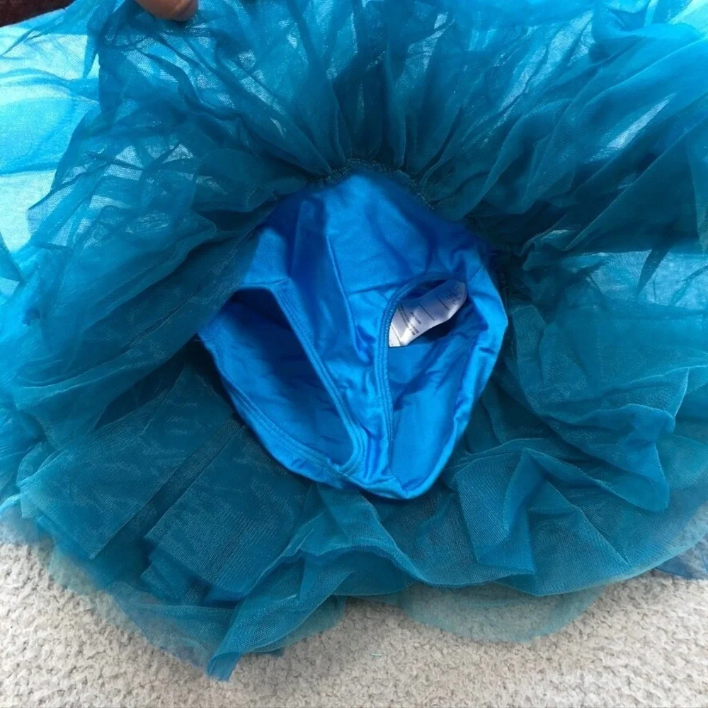 Revolution Dancewear Flower Fairy Lullaby Tutu Girls Small SC Blue Recital